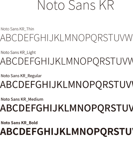 English Typeface